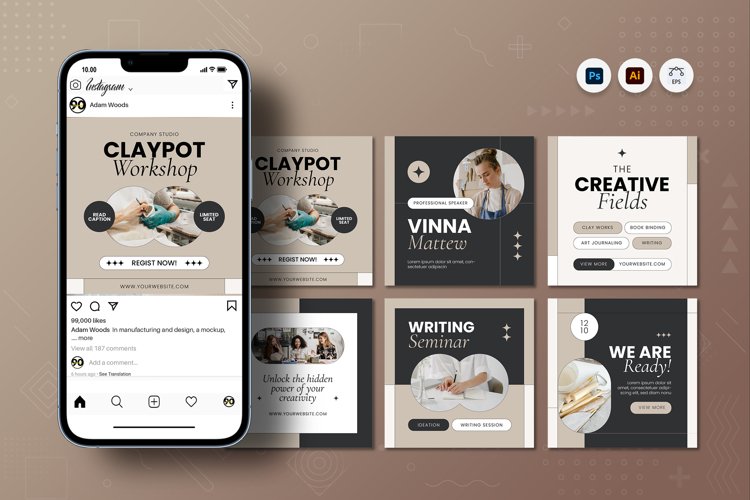 Workshop Instagram Post example image 1