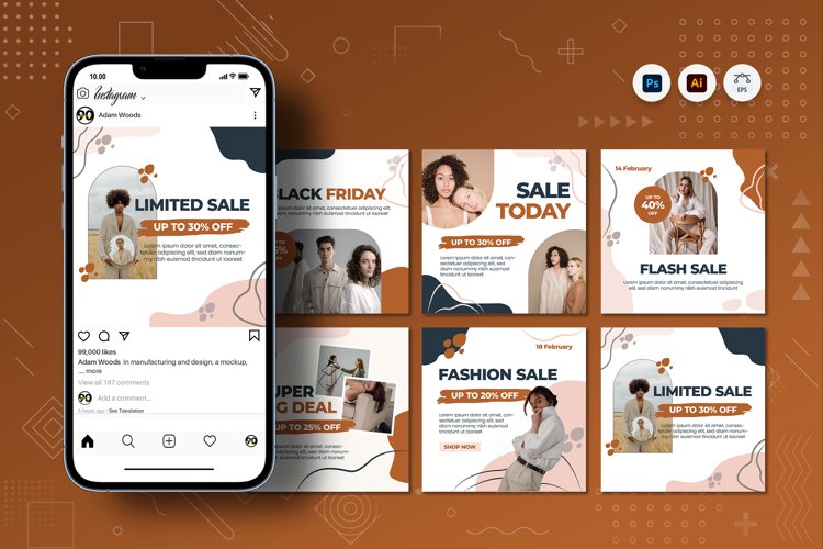 Limited Sale Instagram Post example image 1