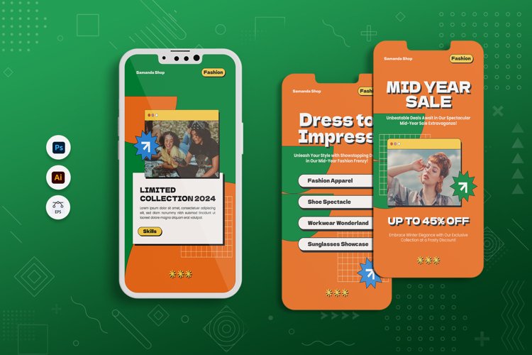 Mid Year Sale Instagram Story