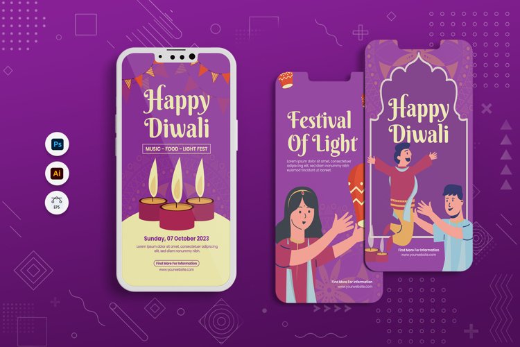 Diwali Celebration Instagram Story