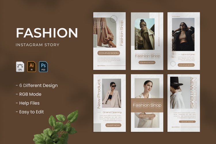 Fashion - Instagram Story example image 1