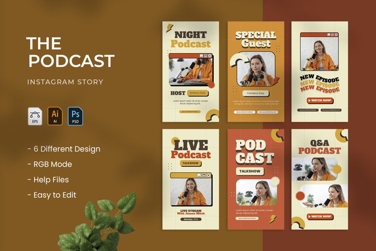 Podcast - Instagram Story example image 1