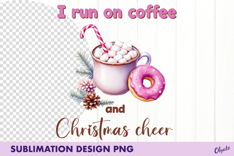 Christmas Quote Sublimation. Violet Christmas PNG