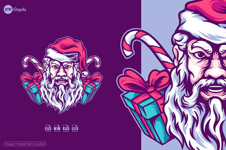 Santa Claus Christmas - Illustration