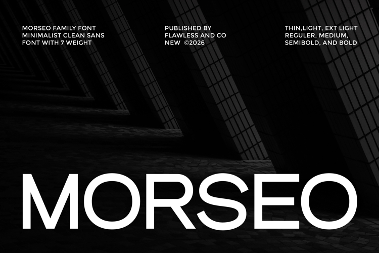 Morseo Family Font