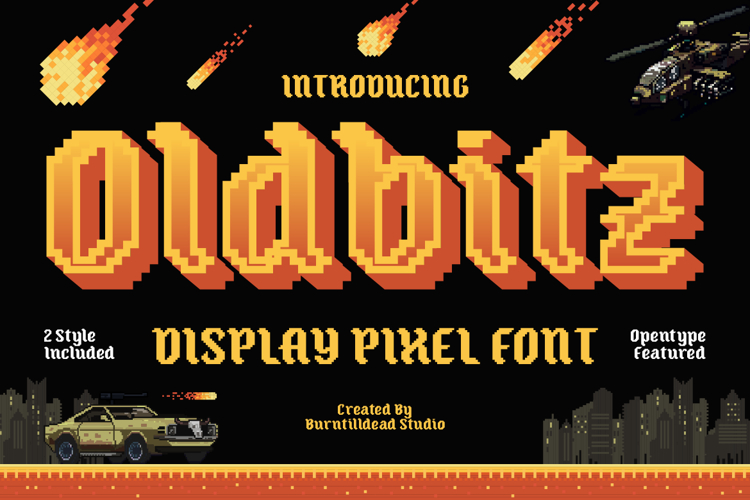Oldbitz - Pixel Font
