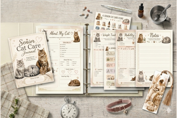 Senior Cat Care Journal