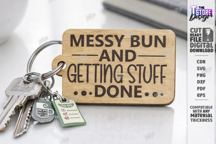 Sarcastic Keychain Laser Cut | Snarky Keyring | Funny SVG