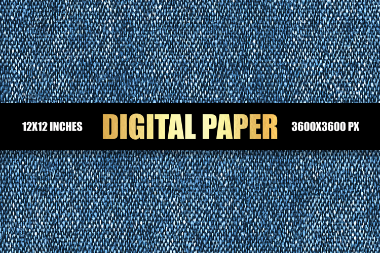 Blue Jeans Digital Paper