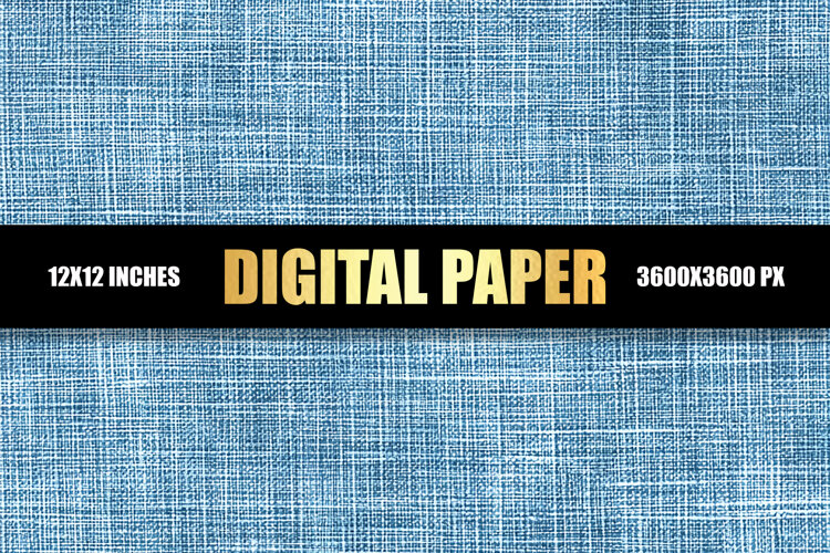 Jeans Pattern Digital Paper example image 1