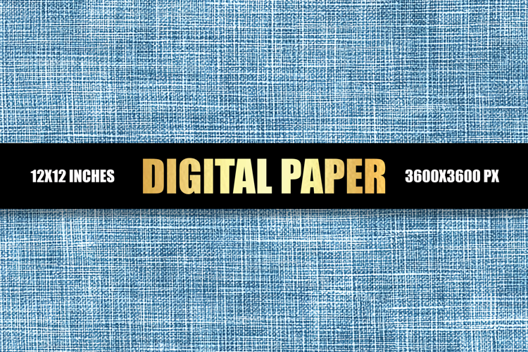Jeans Pattern Digital Paper