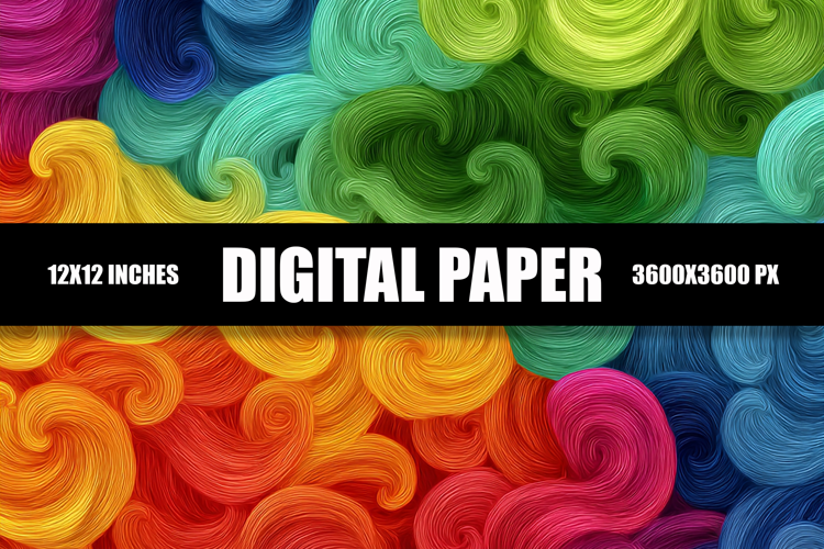 Colored Digital Paper
