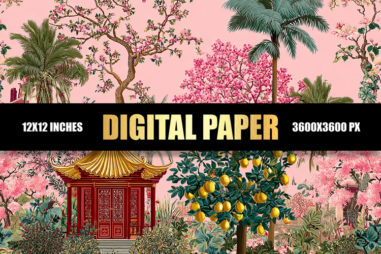 Floral Digital Paper
