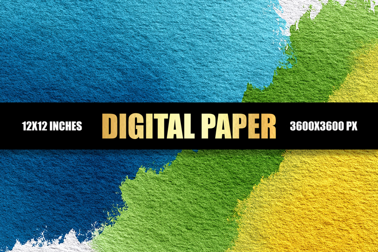 Colorful Texture Digital Paper