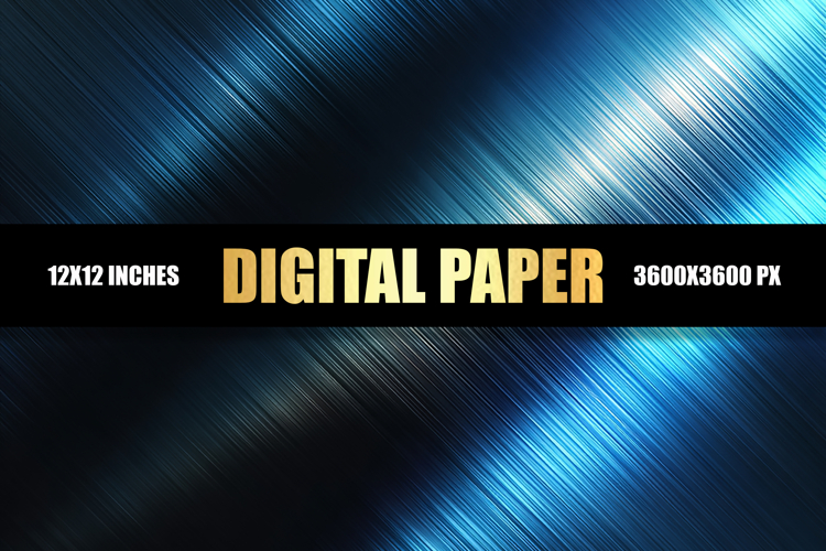 Blue Lines Digital Paper