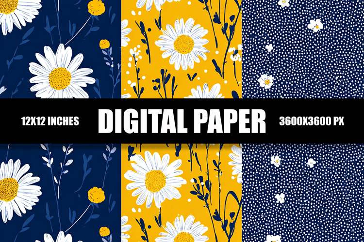 Floral Digital Paper