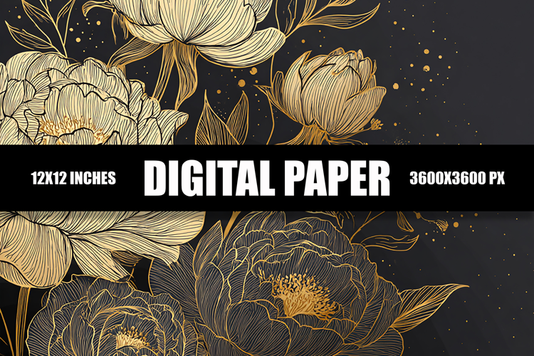 Floral Digital Paper