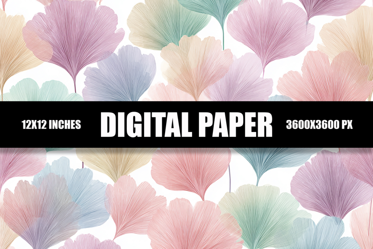 Watercolor Floral Digital Paper