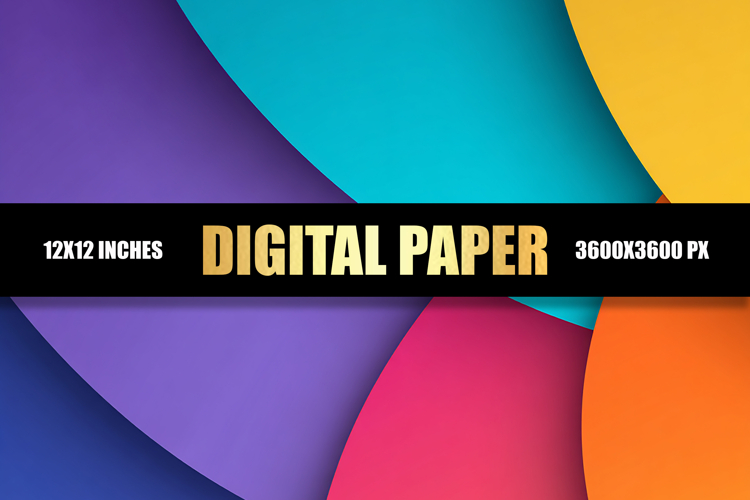Colorful Digital Paper