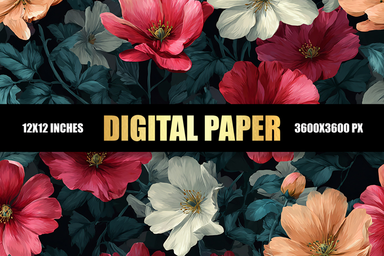 Floral Background Image 16