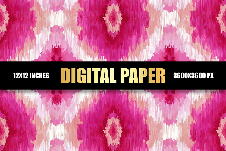Watercolor Pattern Digital Paper