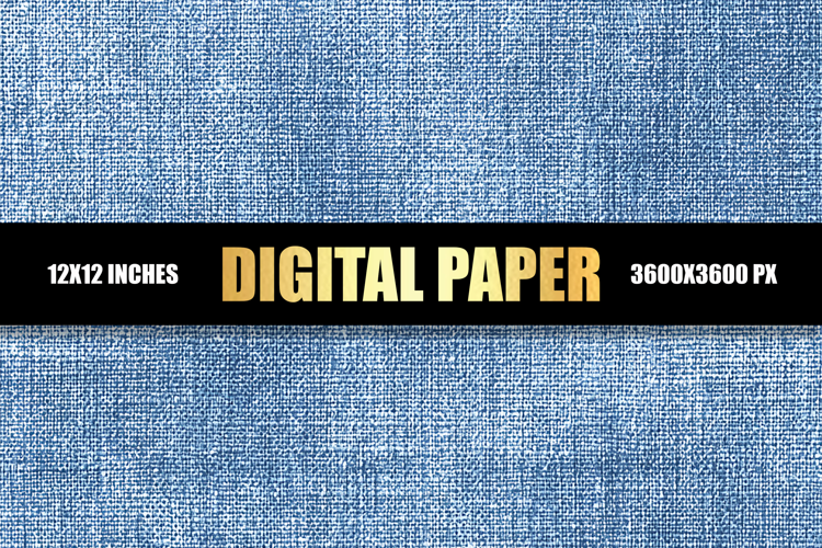 Jeans Pattern Digital Paper
