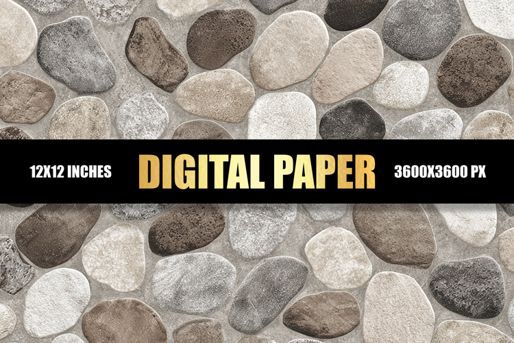 Ceramic Floor Tiles Design Digital Paper