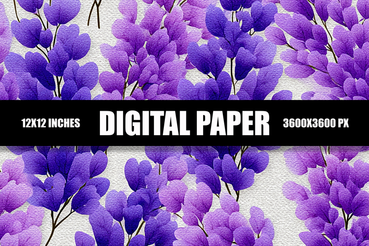 Felt Lavender Digital Paper