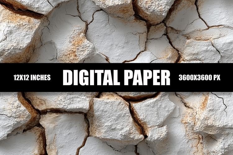Crack Surface Digital Paper