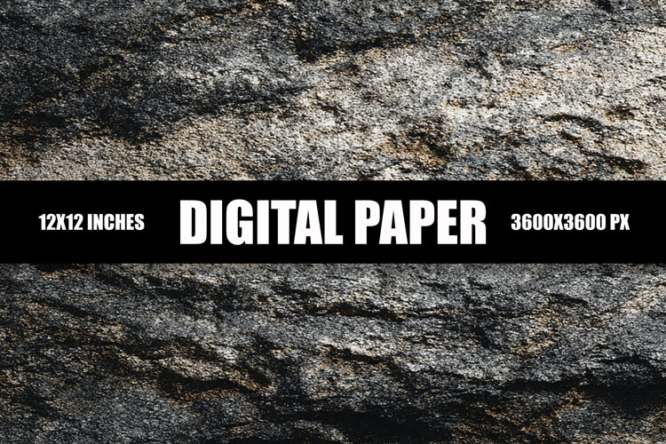 Rock Digital Paper example image 1