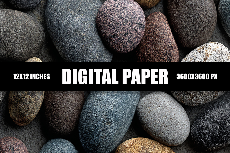 Stones Digital Paper