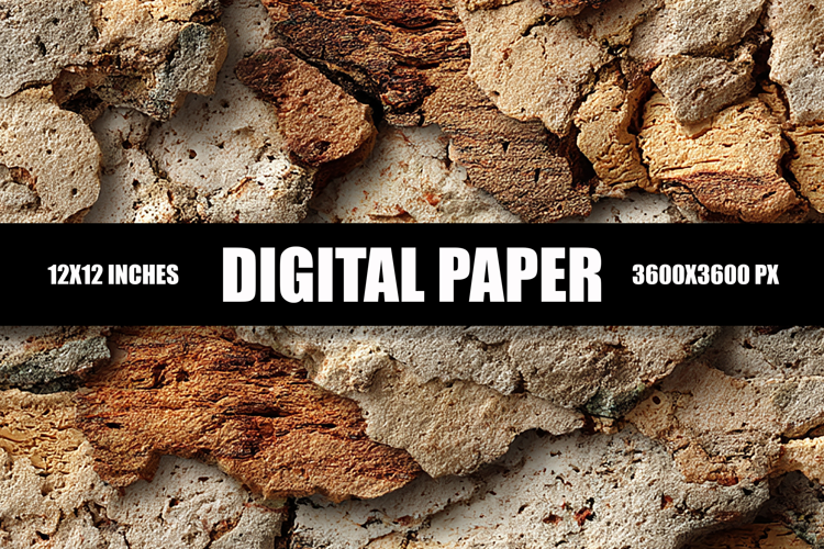 Crack Wall Digital Paper