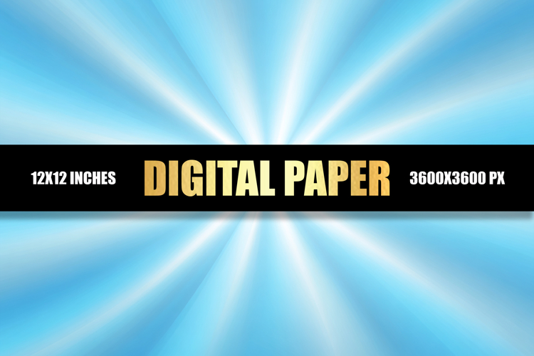 Blue Zoom Motion Effect Digital Paper