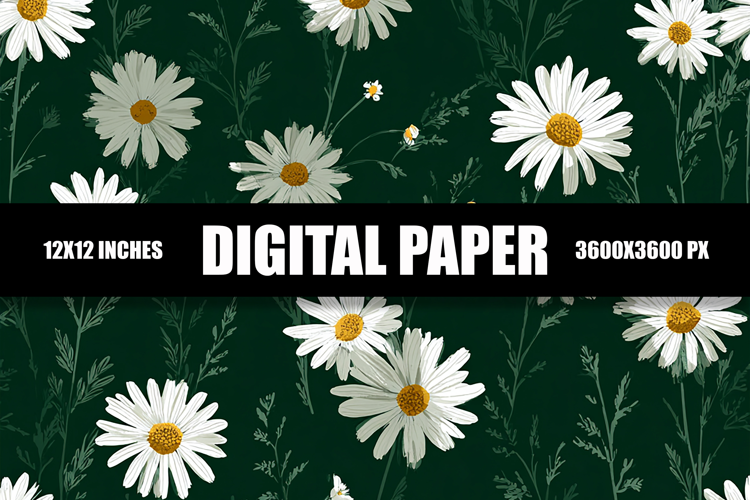 Floral Digital Paper