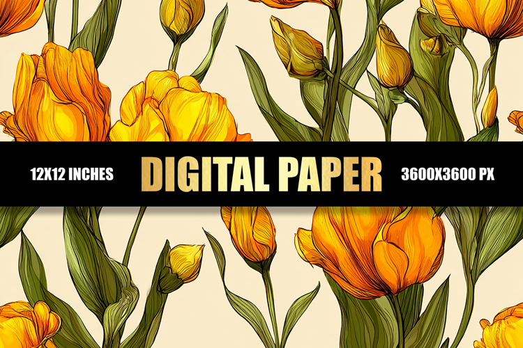 Yellow Pattern Background Image 12