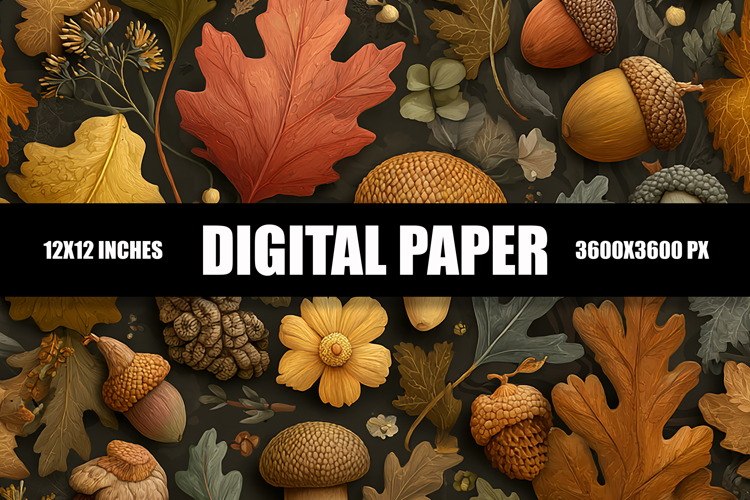 Autumn Beauty Digital Paper