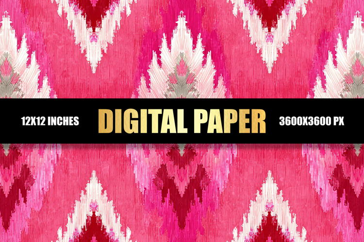 Watercolor Pattern Digital Paper