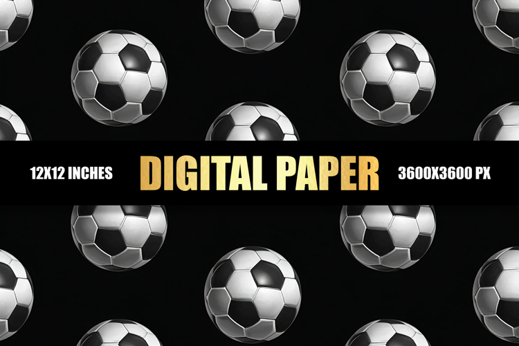 Football Digital Paper