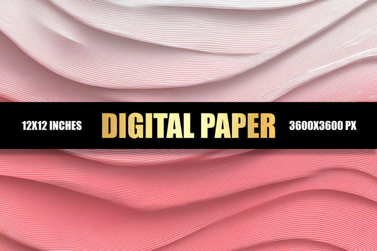 Abstract Lined Digital Paper