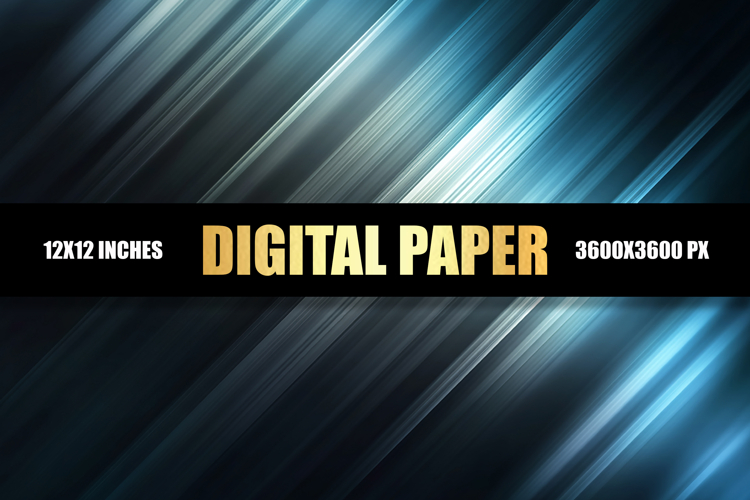 Blue Lines Digital Paper