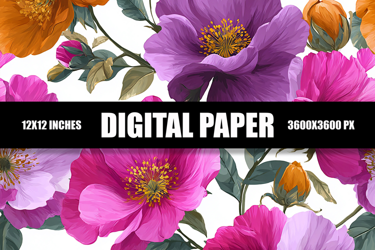 Floral Background Image 5