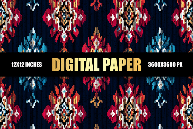 Fabric Pattern Digital Paper