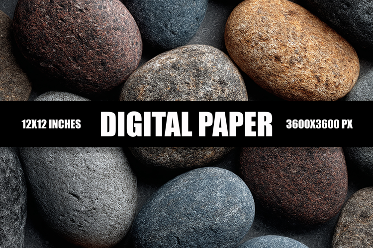 Stones Digital Paper
