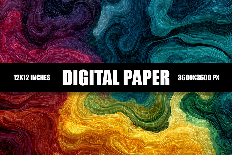 Colored Liquid Digital Paper