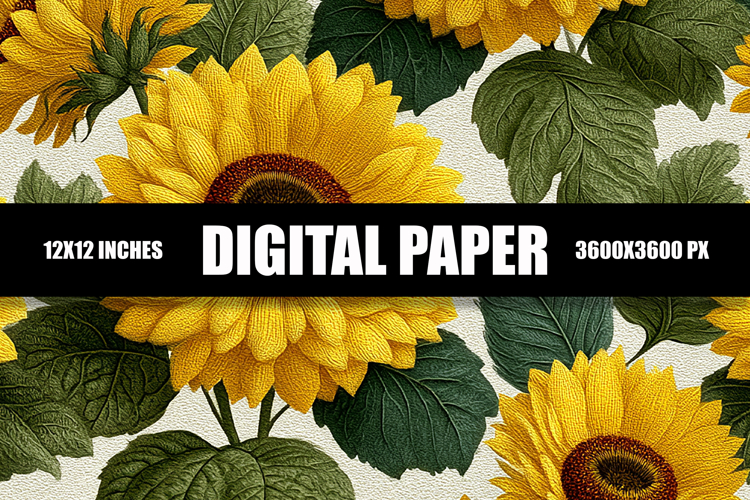Sunflower Background Image 3
