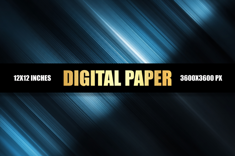 Blue Lines Digital Paper