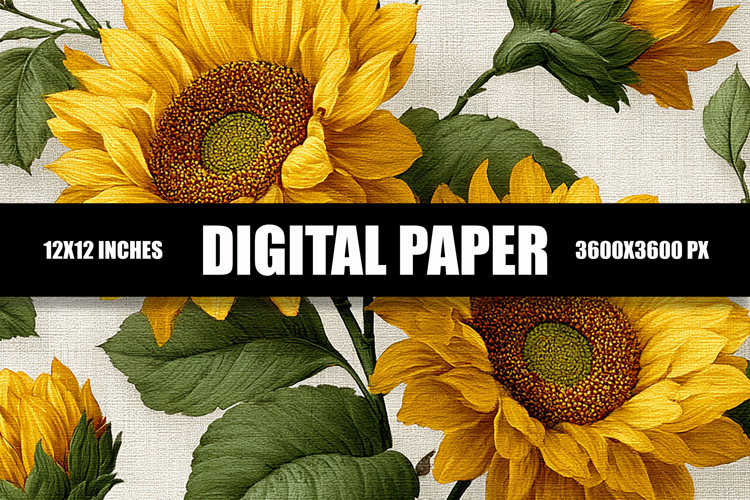 Sunflower Background Image 5
