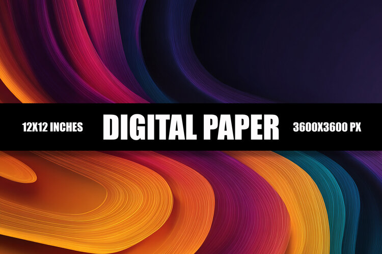 Abstract Digital Paper example image 1