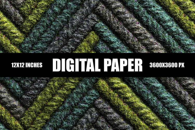 Tweed Fabric Digital Paper