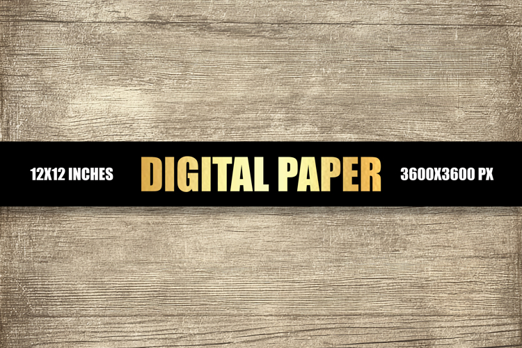 Wooden Digital Paper
